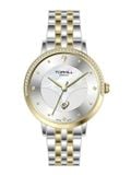  ĐỒNG HỒ TOPHILL TE062L.M6687 Nữ Máy quartz(pin) Dây thép 316L Kính sapphire 3ATM 