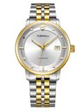  ĐỒNG HỒ TOPHILL TW073G.S6688 Nam dây Thép 316L máy Automatic kính Sapphire Size 41mm 5ATM 