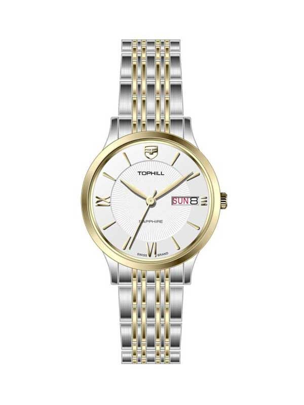  ĐỒNG HỒ TOPHILL TA050L.S6692 Nữ Máy Quartz(pin) Kính sapphire Size 30mm 5ATM 