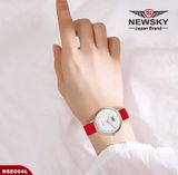  ĐỒNG HỒ NEWSKY NS5004L.L08 Nữ Máy quartz Kính sapphire Size32mm 3ATM 