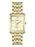  ĐỒNG HỒ TOPHILL TW080G.S2152 Nam Máy Quartz(pin) Kính sapphire Size 33x44mm 5ATM 