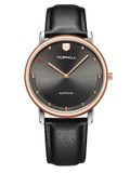  ĐỒNG HỒ TOPHILL TS011G.PB7052 Nam Dây da Máy Quartz Kính Sapphire Size 40mm 3ATM 