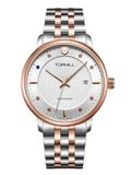  ĐỒNG HỒ TOPHILL TA032G.S7238 Nam dây Thép 316L máy Quartz kính Sapphire Size 42mm 5ATM 