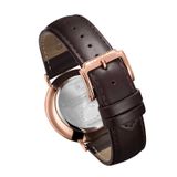  ĐỒNG HỒ TOPHILL TA031G.PC3057 Nam dây da máy Quartz kính Sapphire Size 36,5mm 3ATM 