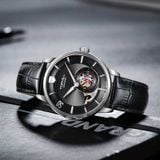  ĐỒNG HỒ TOPHILL TW081G.PB5158 Nam Máy automatic Dây da Kính sapphire 5ATM 