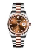  ĐỒNG HỒ TOPHILL TW095G.S7838 Nam dây thép 316L Máy automatic Kính sapphire 5ATM 
