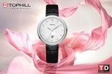  ĐỒNG HỒ TOPHILL TE065L.MB1637 Nữ Máy quartz(pin) Dây da Kính sapphire 3ATM 