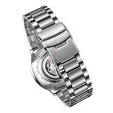  ĐỒNG HỒ TOPHILL TV005G.S1388 Nam dây Thép 316L máy Automatic kính Sapphire Size 43mm 5ATM 
