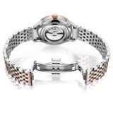  ĐỒNG HỒ TOPHILL TE032L.M7288 Nữ dây Thép 316L máy Automatic kính Sapphire Size 31mm 5ATM 