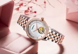  ĐỒNG HỒ TOPHILL TE035L.M7238 Nữ dây Thép 316L máy Automatic kính Sapphire Size 31mm 5ATM 