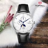  ĐỒNG HỒ TOPHILL TW085G.PB1262 Nam Máy Quartz(pin) Kính sapphire Size 40mm 5ATM 