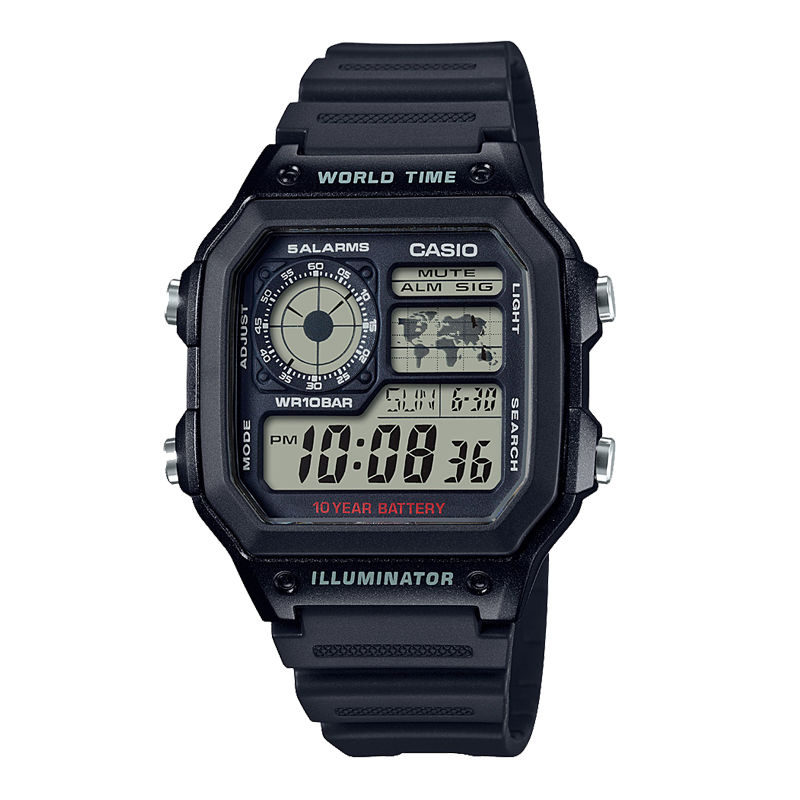  ĐỒNG HỒ CASIO AE-1200WH-1AVDF 
