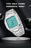  ĐỒNG HỒ TOPHILL TW089G.S1B08 Nam máy automatic kính sapphire size 37,5x39mm 5ATM 