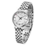 ĐỒNG HỒ TOPHILL TA032L.S1238 Nữ dây Thép 316L máy Automatic kính Sapphire Size 30mm 5ATM 