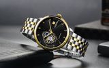  ĐỒNG HỒ TOPHILL TW060G.S6158 Nam dây thép 316L máy Automatic kính Sapphire Size42mm 5ATM 