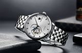  ĐỒNG HỒ TOPHILL TW060G.S1658 Nam Dây thép 316L Máy Automatic Kính Sapphire Size 42mm 5ATM 