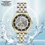  ĐỒNG HỒ NEWSKY NS8001G.S03 Nam máy automatic Kính sapphire Size 41mm 5ATM 