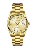  ĐỒNG HỒ TOPHILL TW095G_S2238 Nam dây thép 316L Máy automatic Kính sapphire 5ATM 