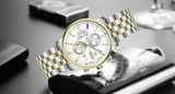  ĐỒNG HỒ TOPHILL TW082G.S6252 Nam Máy Quartz(pin) Kính sapphire Size 41mm 5ATM 