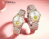  ĐỒNG HỒ TOPHILL TU012G.S6658 Nam Kính Sapphire Size 40,5mm 5ATM 