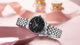  ĐỒNG HỒ TOPHILL TA032L.S1138 Nữ dây Thép 316L máy Automatic kính Sapphire Size 30mm 5ATM 