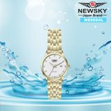  ĐỒNG HỒ NEWSKY NS5504L.S05 nữ máy quartz kính sapphire size 30mm 3ATM 