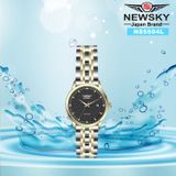  ĐỒNG HỒ NEWSKY NS5504L.S03 nữ máy quartz kính sapphire size 30mm 3ATM 