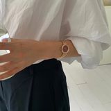  ĐỒNG HỒ TOPHILL TH003L.M3732 Nữ máy quartz kính sapphire size 28mm 5ATM 