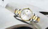  ĐỒNG HỒ TOPHILL TW077G.S6652 Nam dây Thép 316L máy Quartz (pin)  kính Sapphire Size 40mm 3ATM 