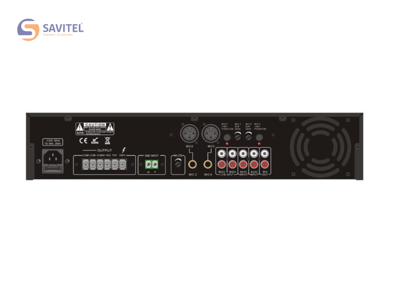  Ampli liền mixer công suất 120W ITC T-120 