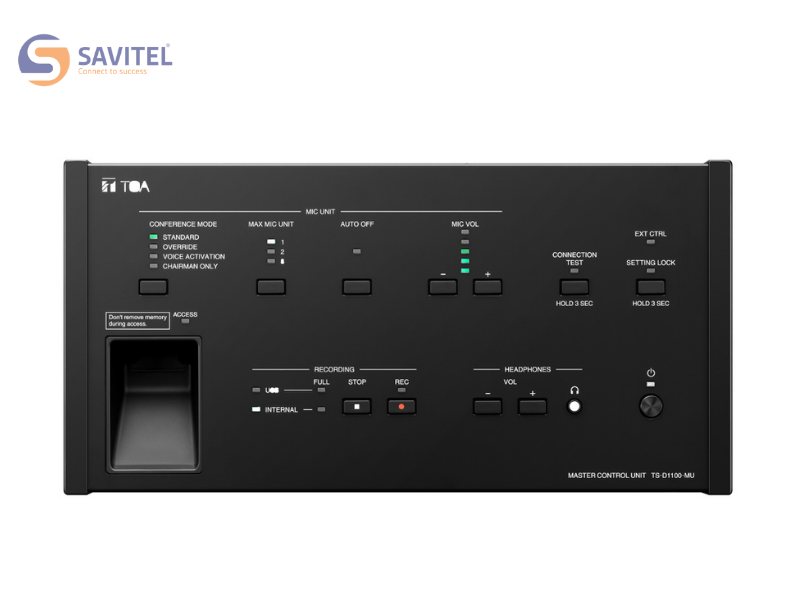  TOA TS-D1100-MU – Bộ điều khiển trung tâm hội nghị 