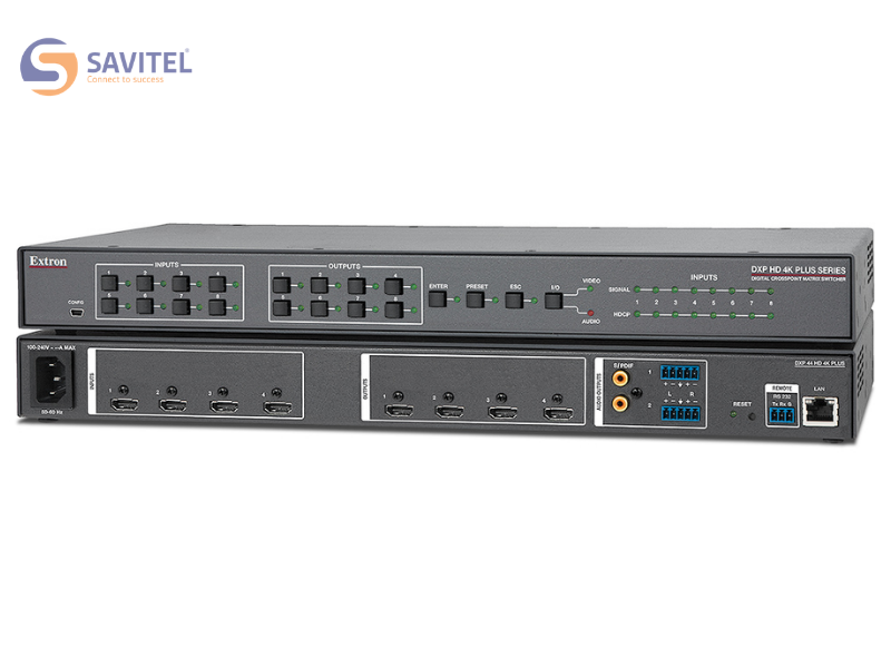 Bộ ma trận chuyển mạch Extron DXP 4K PLUS 