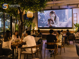  Màn hình LED quán Cafe trong nhà, ngoài trời 