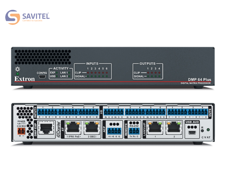  Extron DMP 64 Plus – Bộ xử lý lý âm thanh 