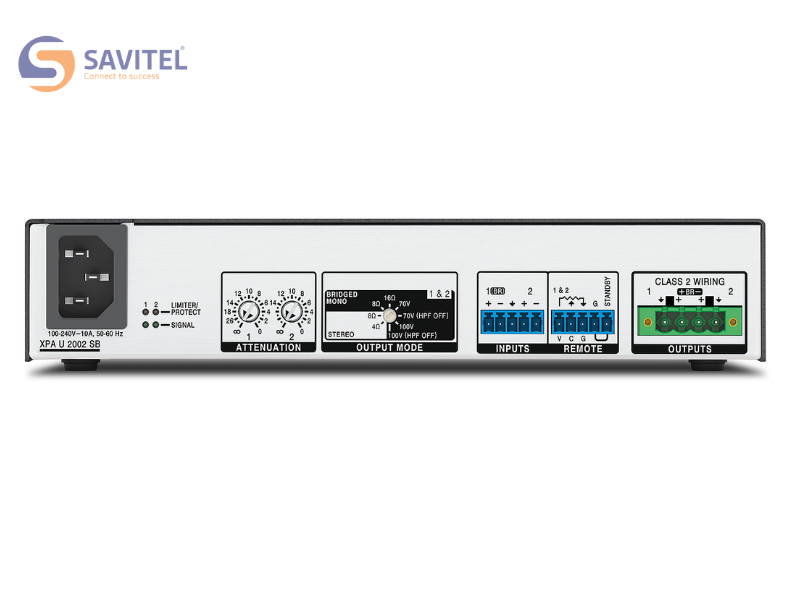  Amplifier công suất 2 kênh Extron XPA U 2002 SB 