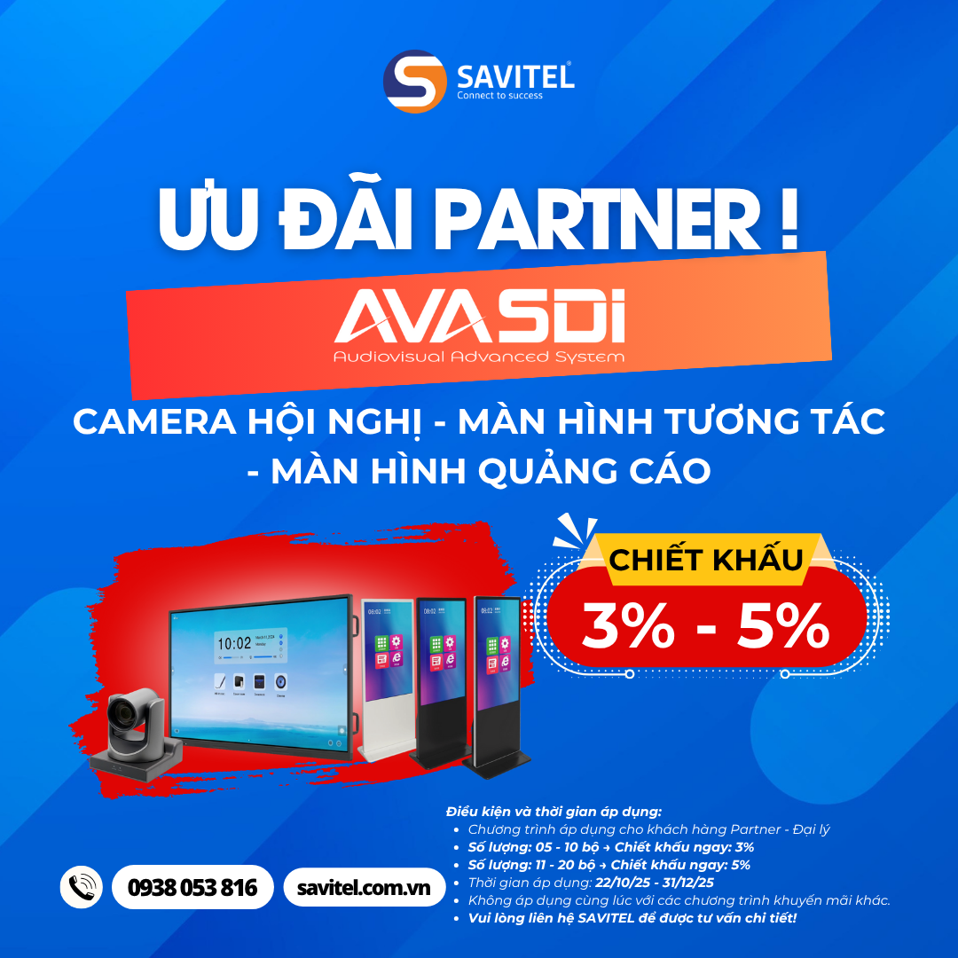  TĂNG DOANH SỐ – NHẬN CHIẾT KHẤU CÙNG SAVITEL! 