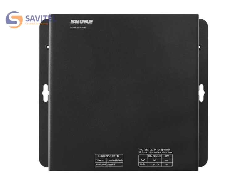  Bộ khuếch đại đa kênh PoE+ Shure MXN-AMP 