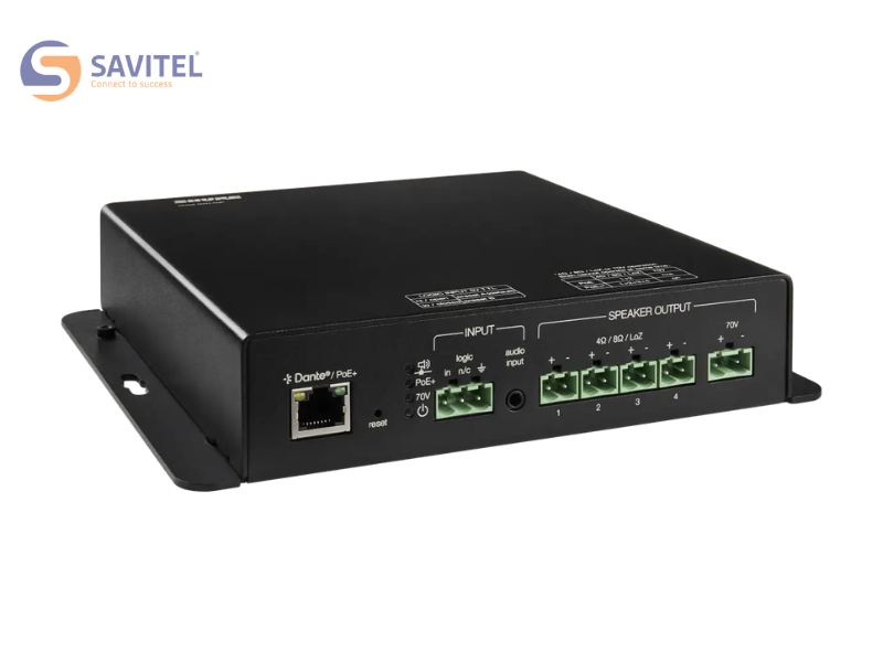  Bộ khuếch đại đa kênh PoE+ Shure MXN-AMP 