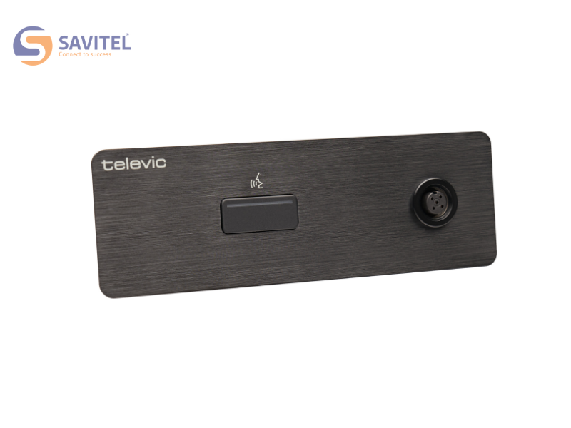  Micro đại biểu âm bàn Televic D-Cerno F-DM 