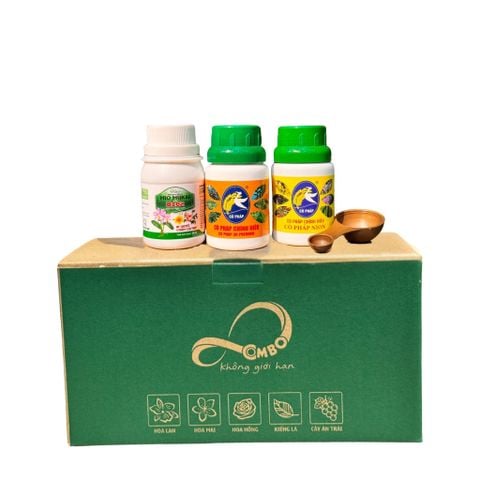 Kích rễ - Bật Mầm - Mập Thân - Dày Lá với Bước 1 Combo 8 Premium