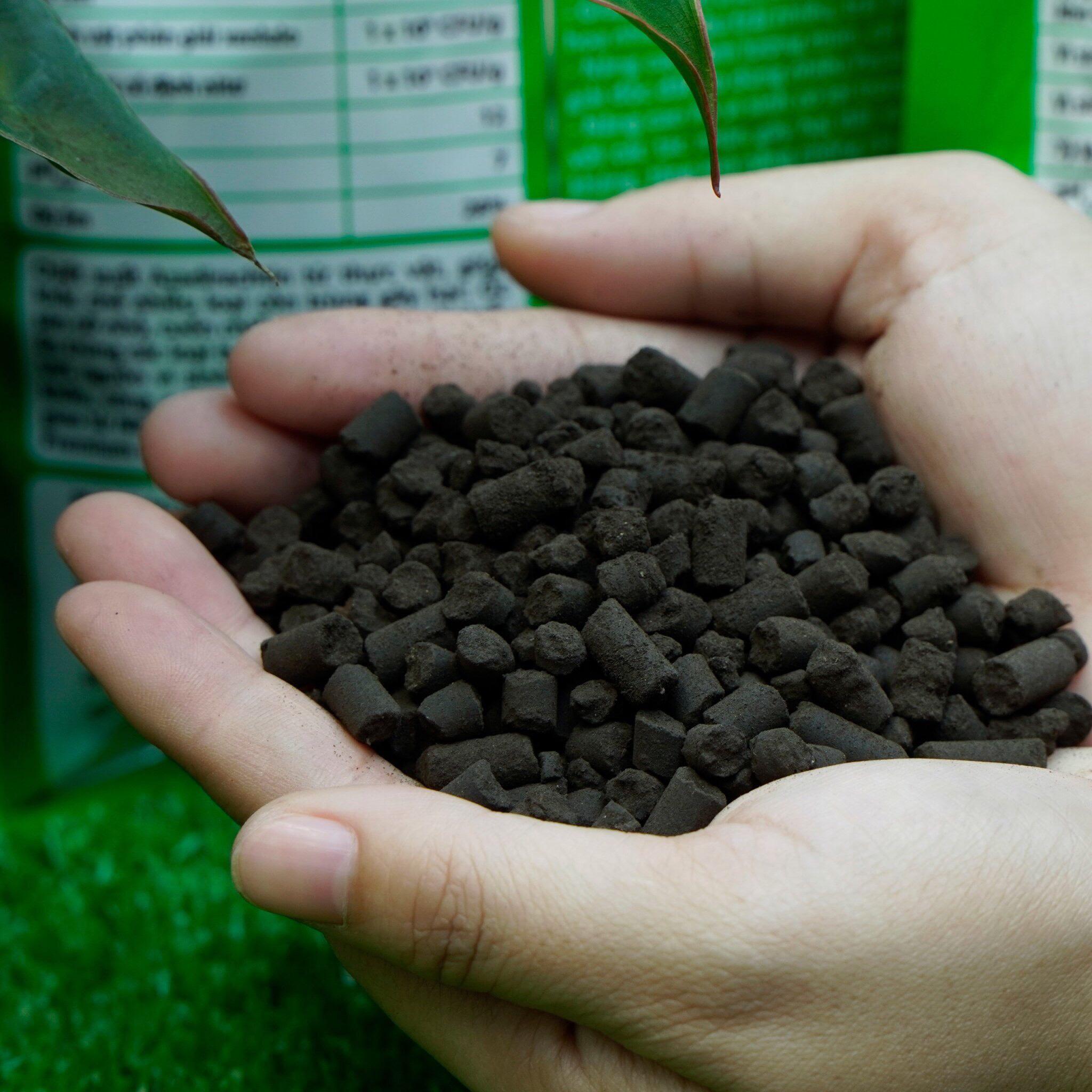 Combo 4 Saitama Viên Tặng 1Kg Viên + 100 Túi lọc - Phân Bón Hữu Cơ Tan Chậm Cho Hoa Lan Và Cây Trồng Cảnh