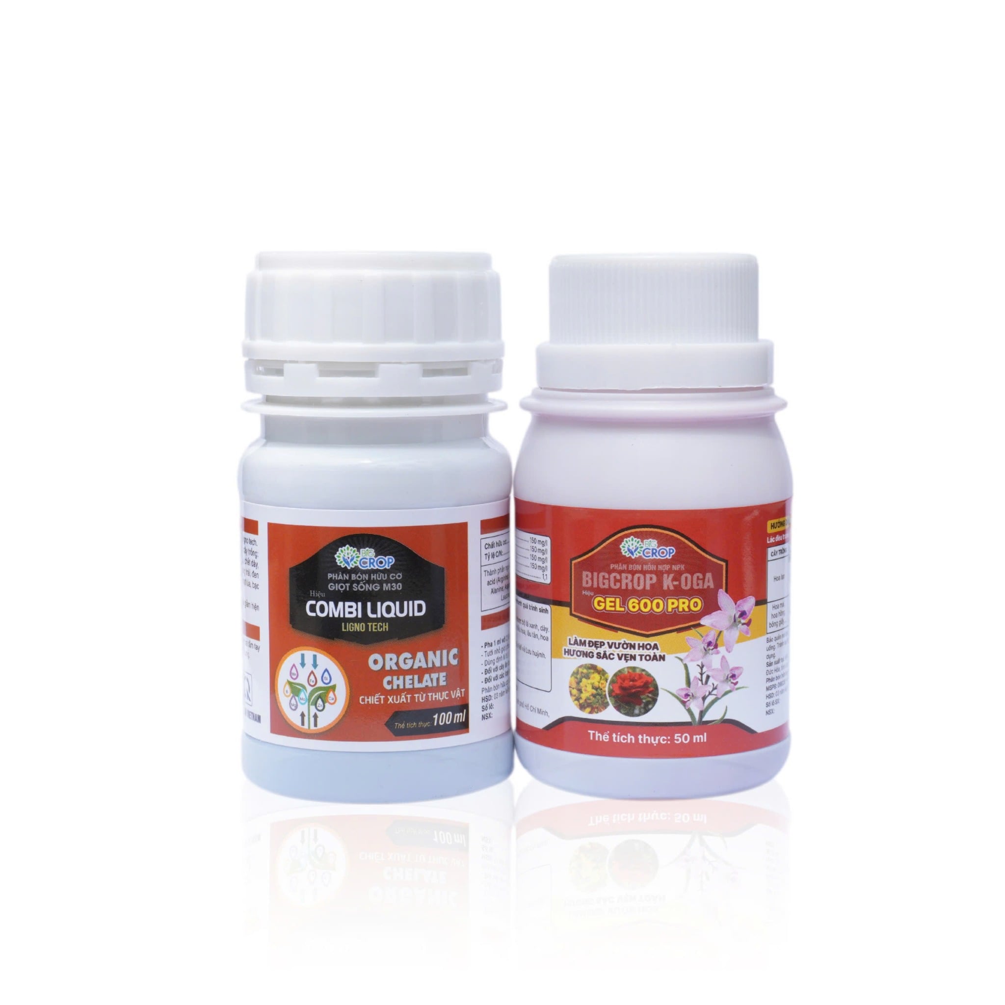 Hỗ Trợ Cây Ra Hoa Tự Nhiên - Dinh Dưỡng Phụ - Nhóm 2 Combo 8 Premium (100ml)