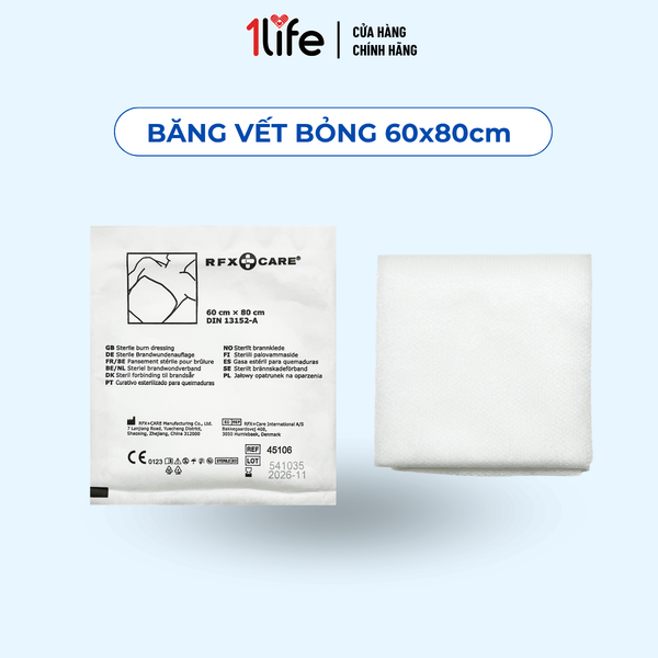  BĂNG VẾT BỎNG 60 × 80 CM 