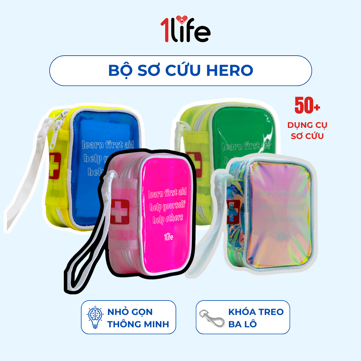  Bộ Sơ Cứu Hero - Công cụ học kỹ năng sống cho trẻ em 