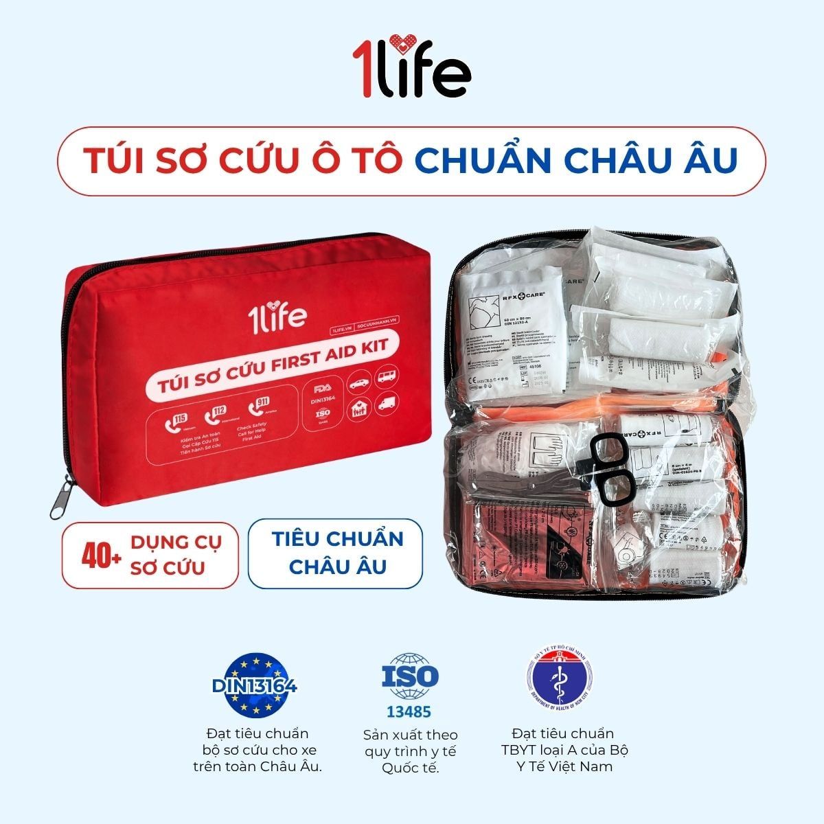  Túi sơ cứu cho xe bus, xe khách, xe tải, xe du lịch 