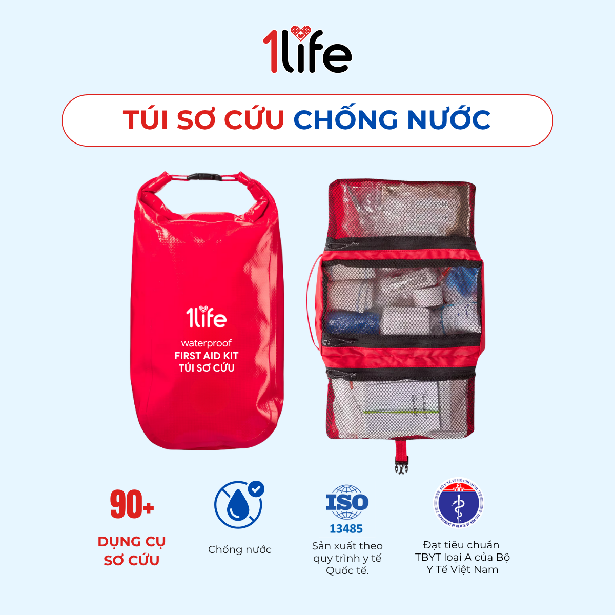  Túi sơ cứu chống nước - Waterproof first aid kit 