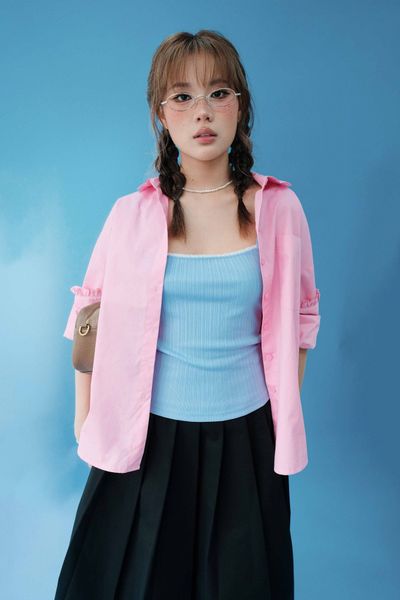  Áo sơmi viền bèo - T1121 