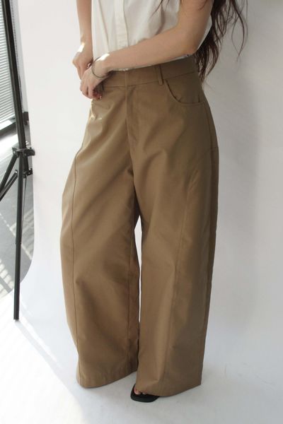  Quần kaki ống rộng - Nâu - Q0401 