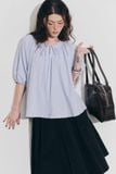  Áo tay phồng rút nhún cổ - T1135 