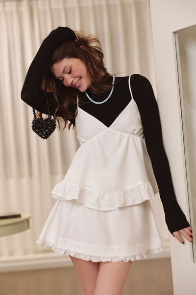  Áo dây phối bèo trang trí - T1152 